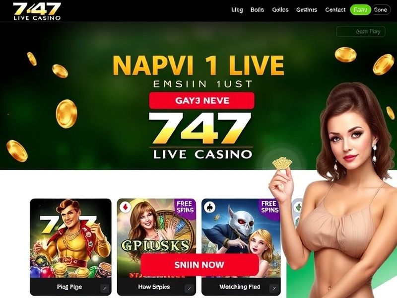 Discover 747 Live Casino, the ultimate destination for real money live dealer games. Experience authentic online casino action with 24/7 availability and top-tier security. Join 747livecasino.com today and claim your exclusive bonuses!